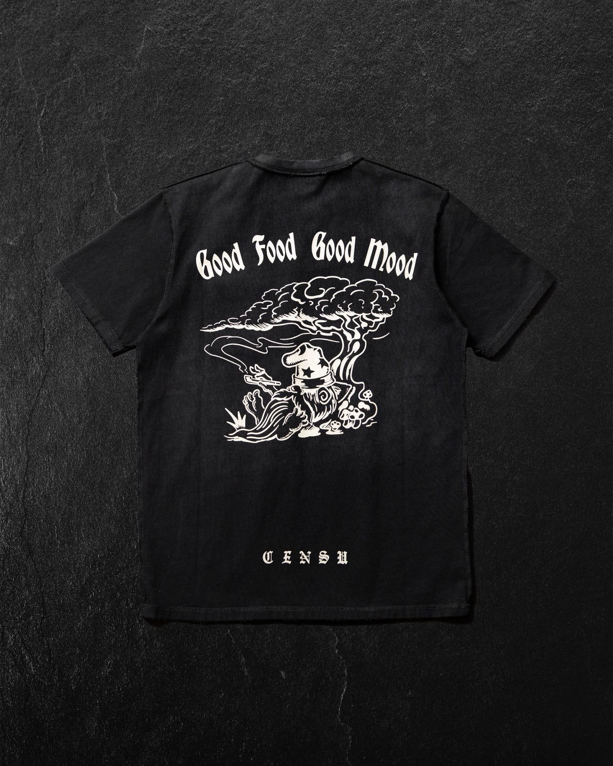 Black Weirdos × CENSU コラボTシャツ BLACK/WHITE | CENSU TOKYO