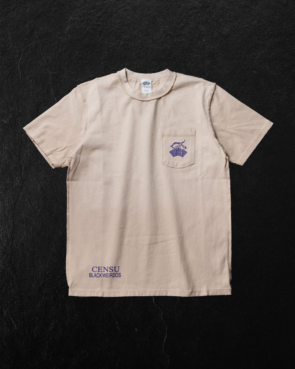 【CENSU TOKYO】Black Weirdos x CENSU Good Food Good Mood WHITE x PURPLE