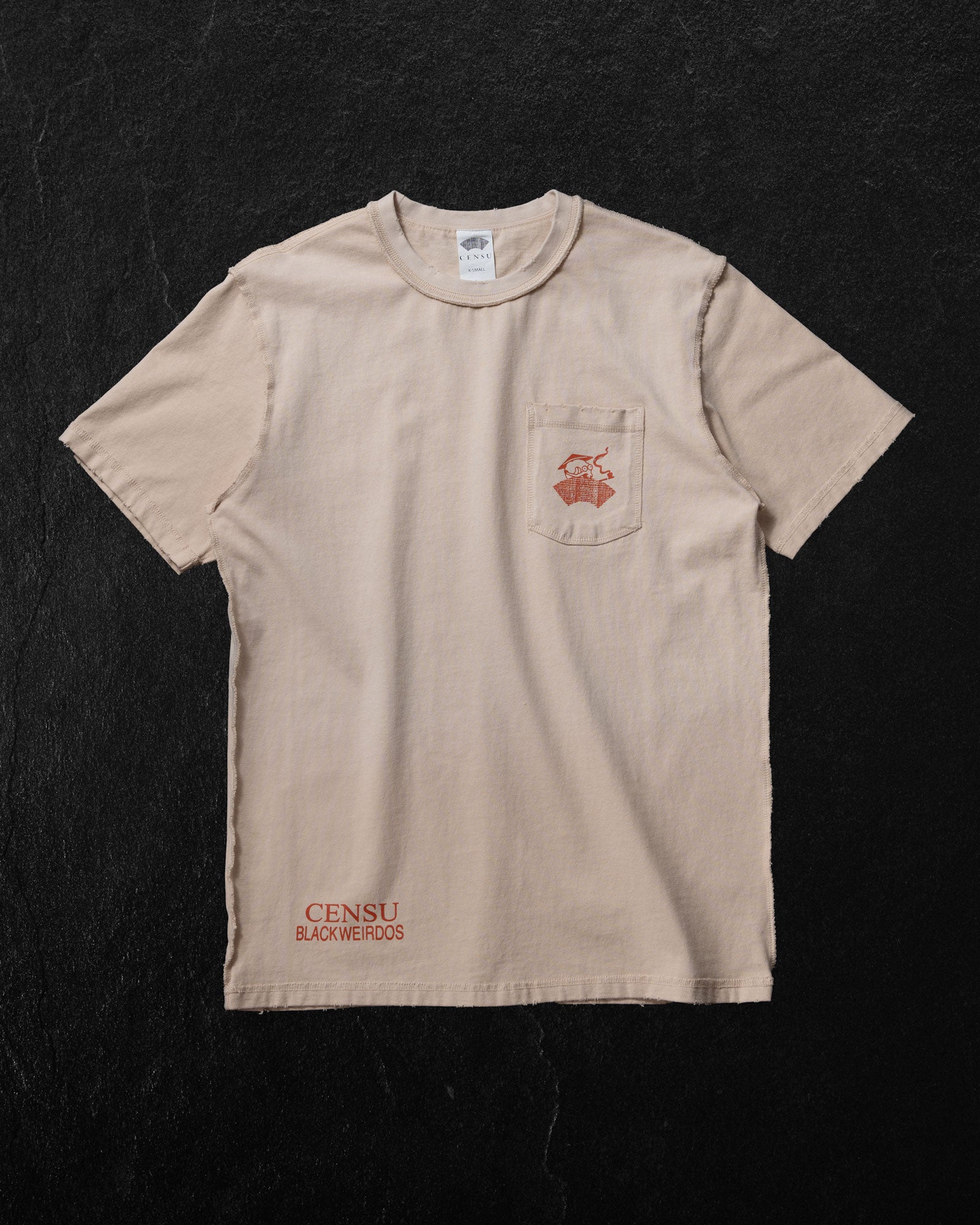 【CENSU TOKYO】Black Weirdos x CENSU Good Food Good Mood WHITE x RED