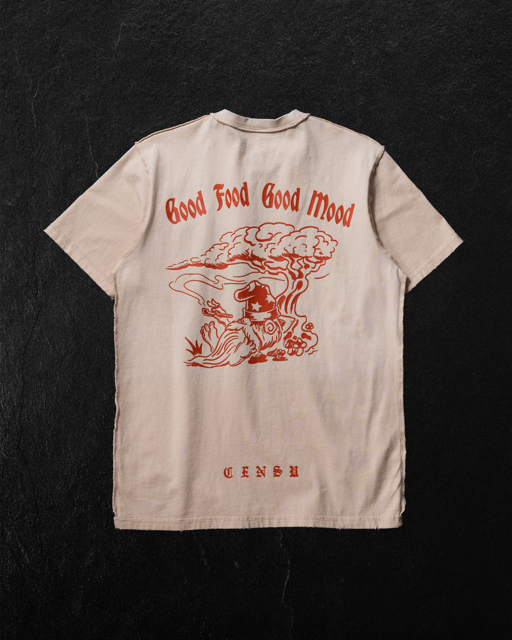 【CENSU TOKYO】Black Weirdos x CENSU Good Food Good Mood WHITE x RED