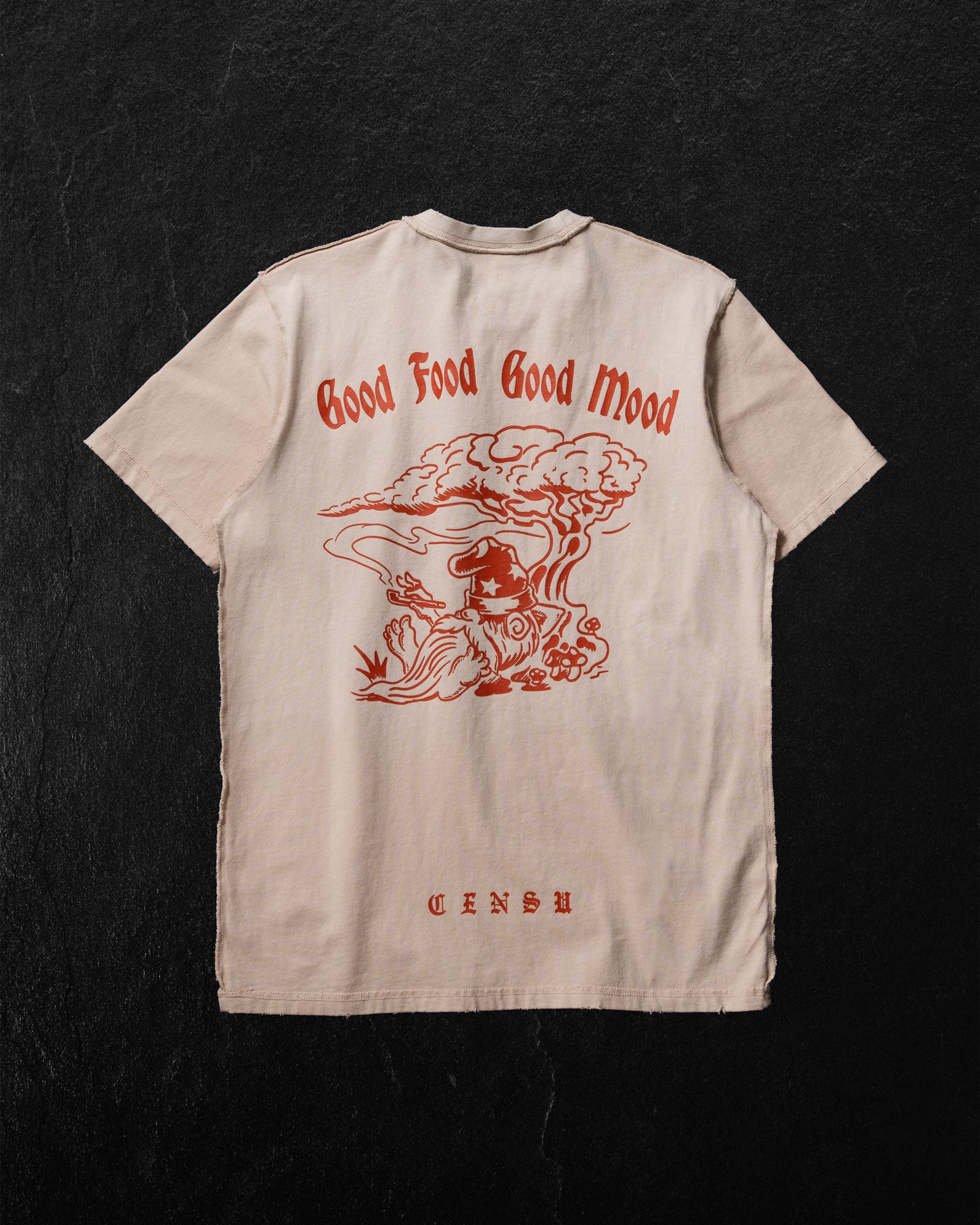 【CENSU TOKYO】Black Weirdos x CENSU Good Food Good Mood WHITE x RED