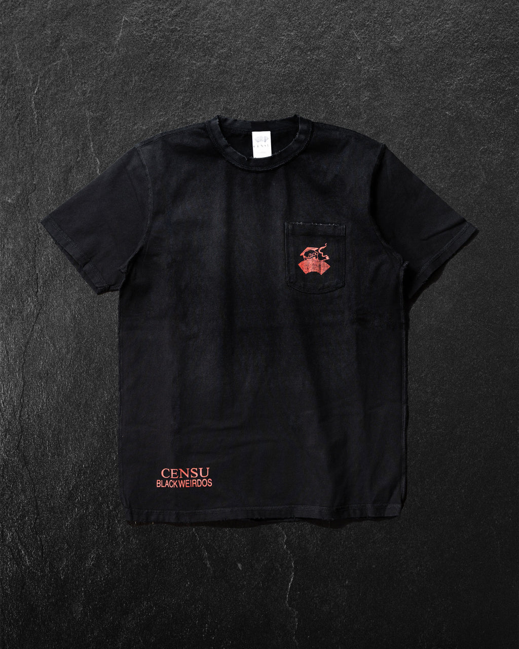 【CENSU TOKYO】Black Weirdos x CENSU Good Food Good Mood BLACK x RED