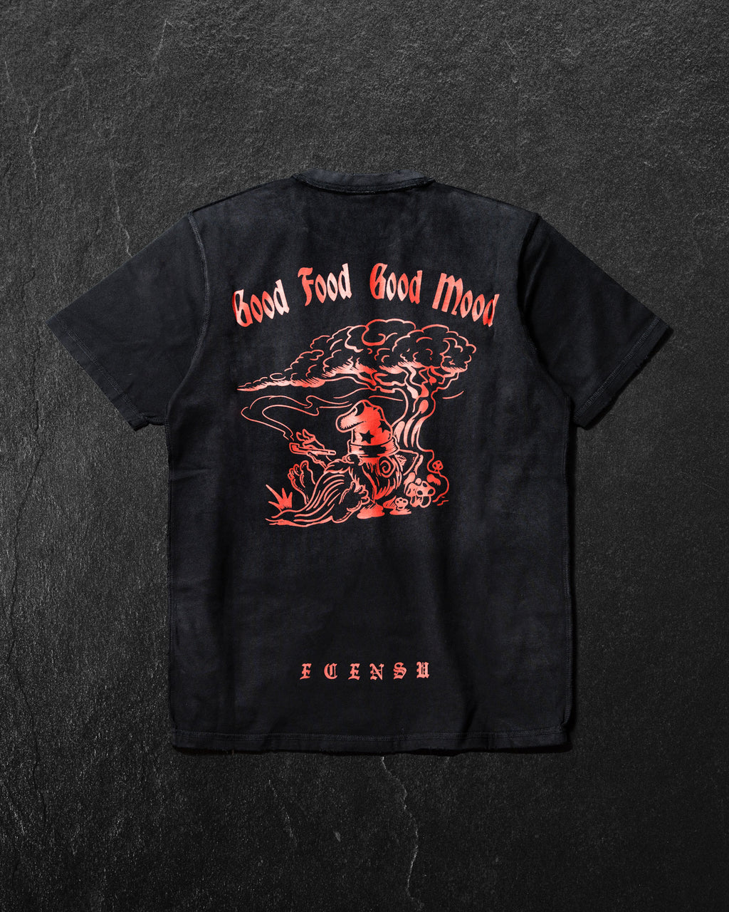 【CENSU TOKYO】Black Weirdos x CENSU Good Food Good Mood BLACK x RED