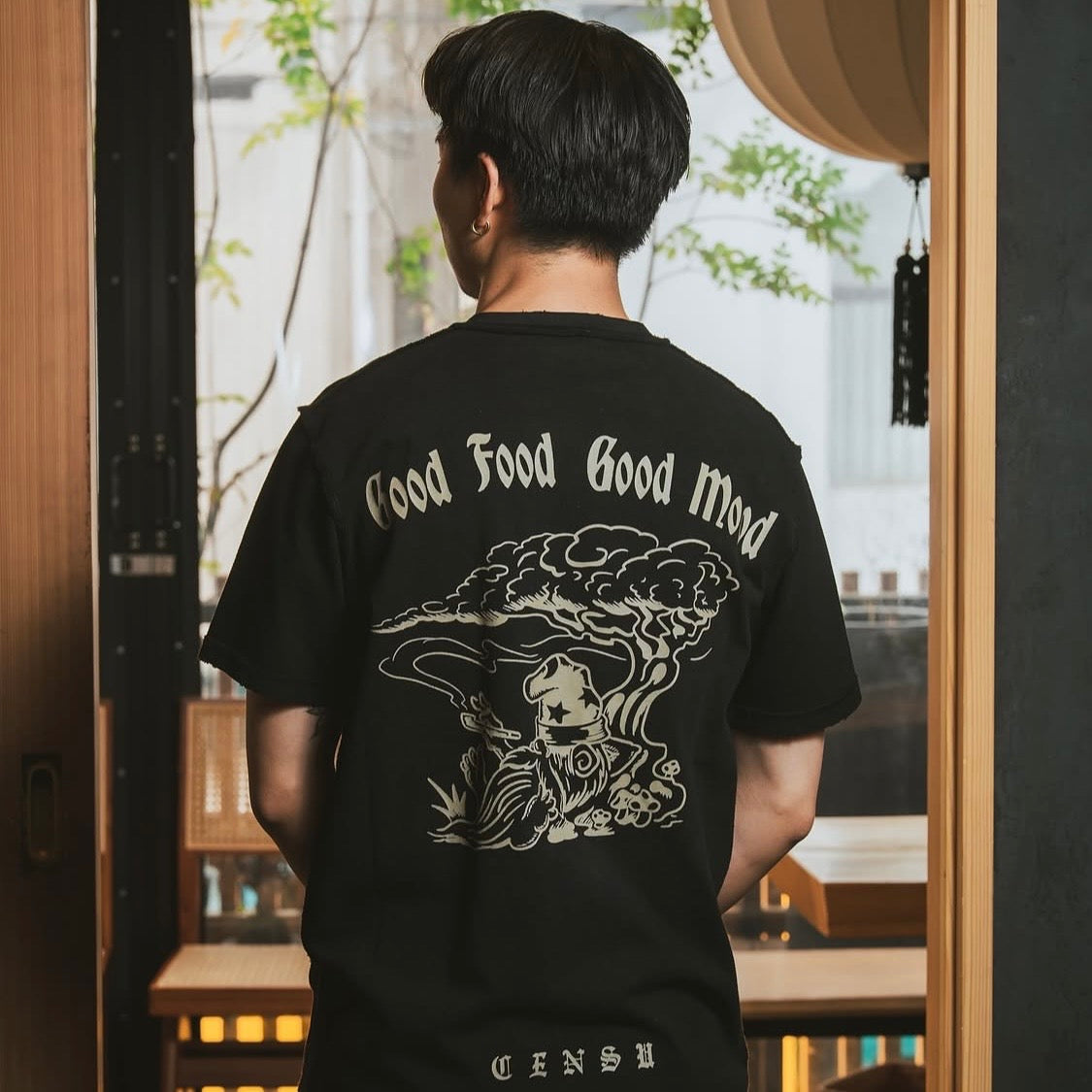【CENSU TOKYO】Black Weirdos x CENSU Good Food Good Mood BLACK x WHITE